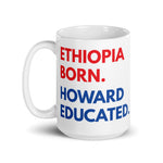 Ethiopia Born Howard White Glossy Mug