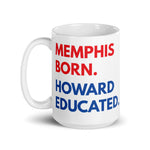 Memphis Born Howard White Glossy Mug.