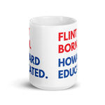 Flint Born Howard White Glossy Mug