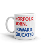 Norfolk Born Howard White Glossy Mug