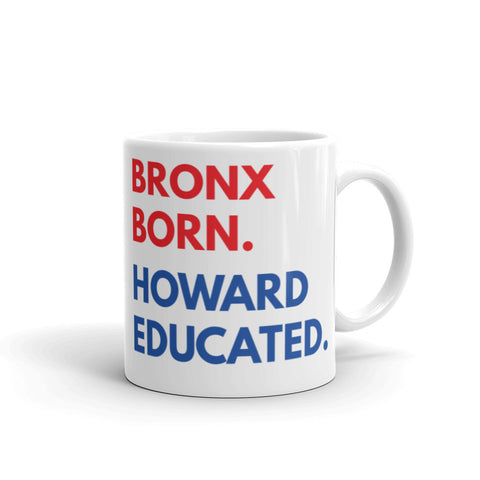 Bronx Born Howard White Glossy Mug