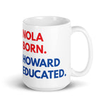 NOLA Born Howard White Glossy Mug