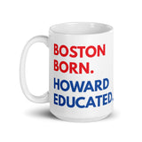 Boston Born Howard White Glossy Mug