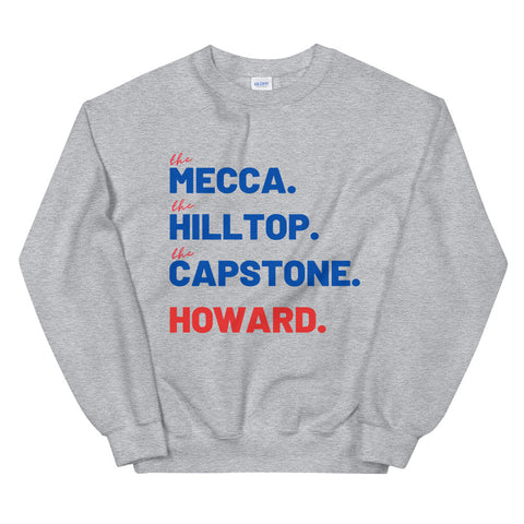 "Howard Is" Gray Unisex Sweatshirt