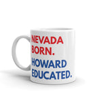 Nevada Born Howard White Glossy Mug