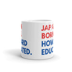 Japan Born Howard White Glossy Mug