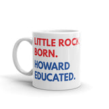 Little Rock Born Howard White Glossy Mug