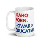 Idaho Born Howard White Glossy Mug