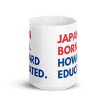 Japan Born Howard White Glossy Mug