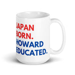 Japan Born Howard White Glossy Mug